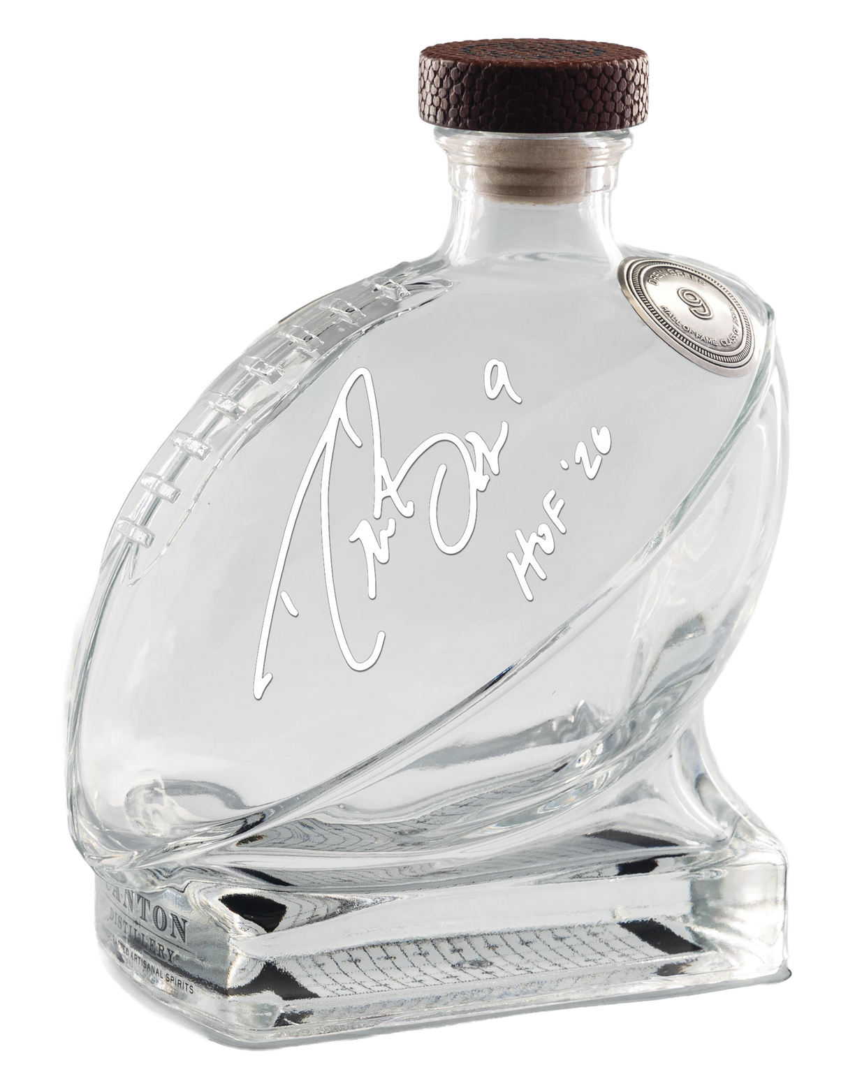Drew Brees Class of 2026 Canton Distillery Football Decanter ***PREORDER***