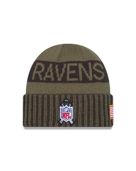 Ravens 2025 Men's New Era Salute to Service Knit