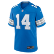 Lions Amon-Ra St. Brown Men's Blue Nike Game Jersey