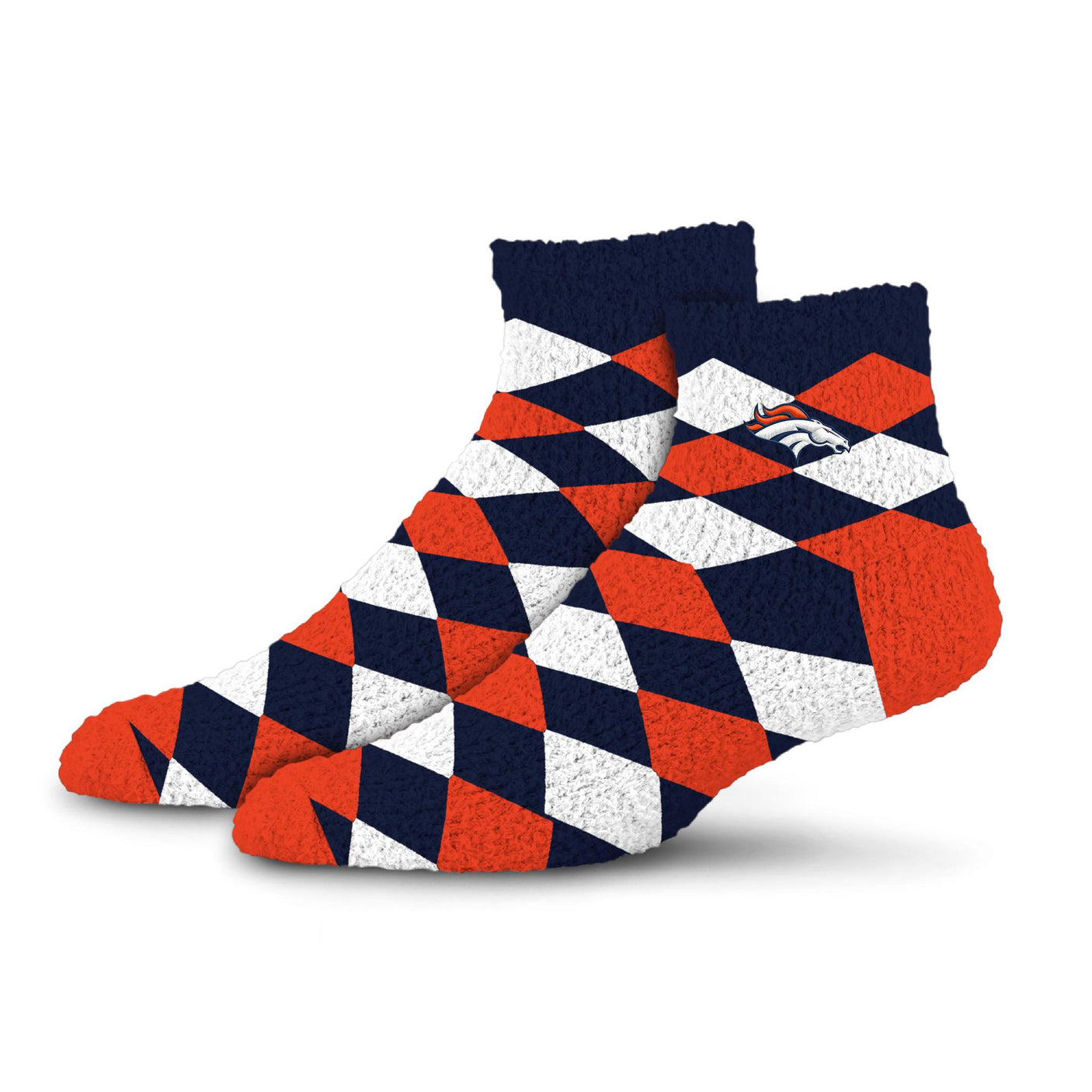 Broncos Diamond Sleep Socks