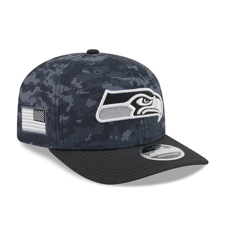 Seahawks 2026 New Era Men's 9SEVENTY Salute to Service Hat Pro Football Hall of Fame
