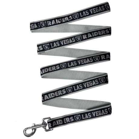 Raiders Pets First Satin Dog Leash Pro Football Hall of Fame