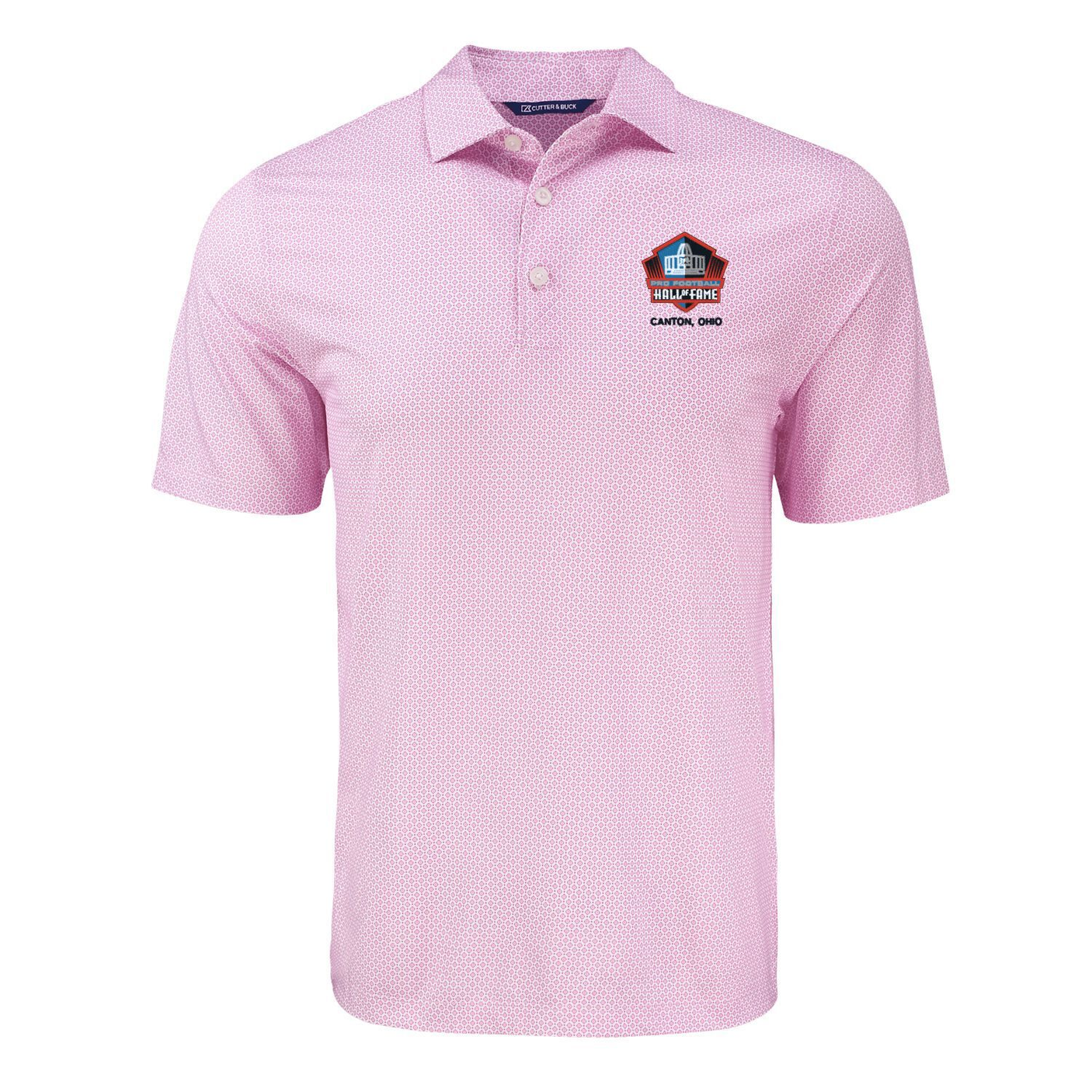 Hall of Fame Cutter & Buck Men's Gelato Pike Recycled Diamond Dot Print Polo