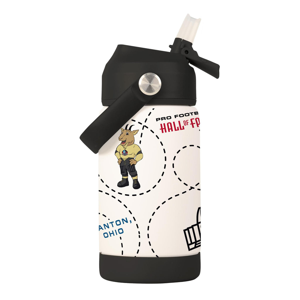 Hall of Fame Kids Stainless Water Bottle Pro Football Hall of Fame