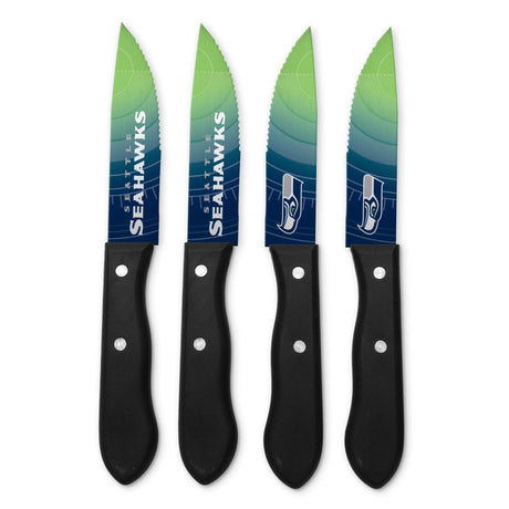 Seahawks 4-Piece Steak Knife Set