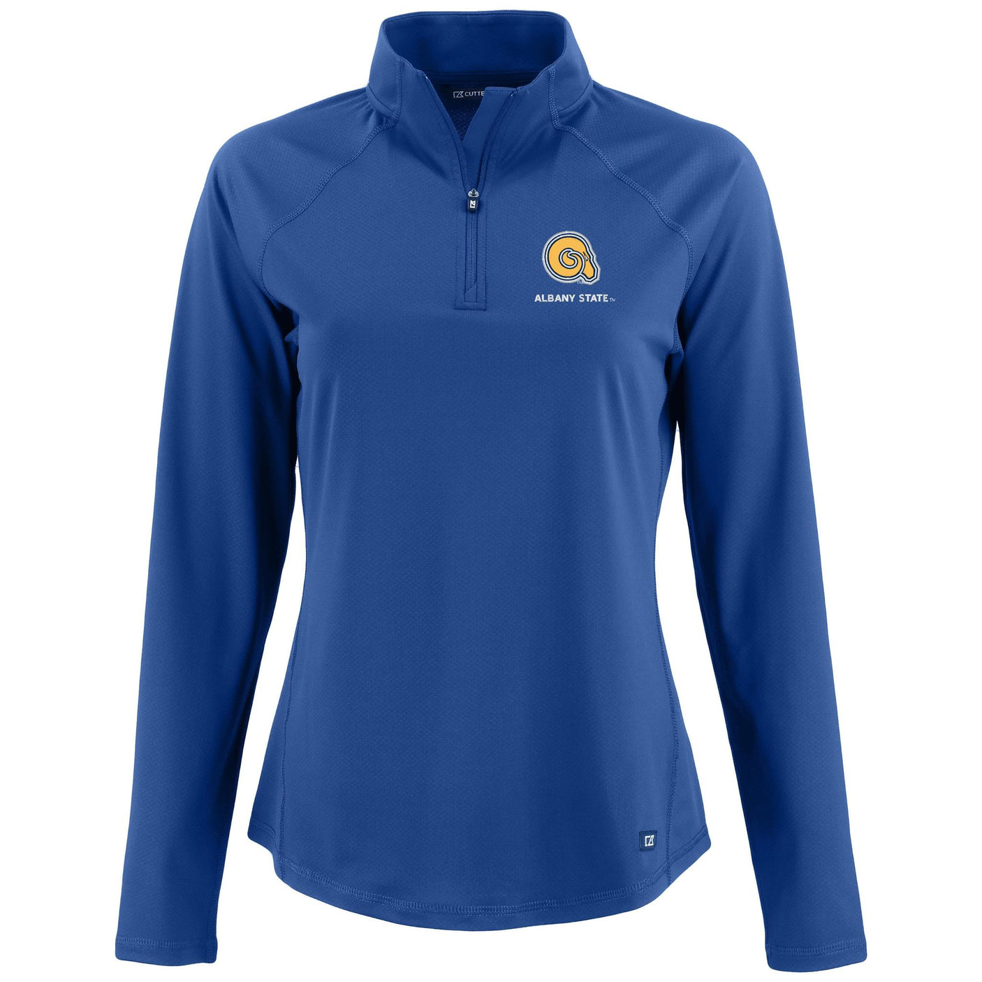 HBCU Team Cutter & Buck Women's Prospect Recycled Featherlight Stretch 1/4 Zip
