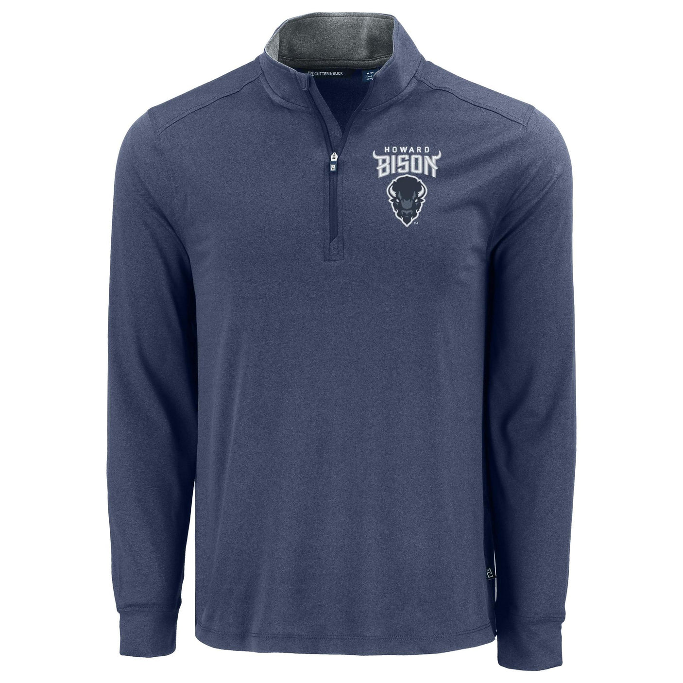 HBCU Cutter & Buck Men's Forge Recycled Four-Way Stretch 1/4 Zip Pullover