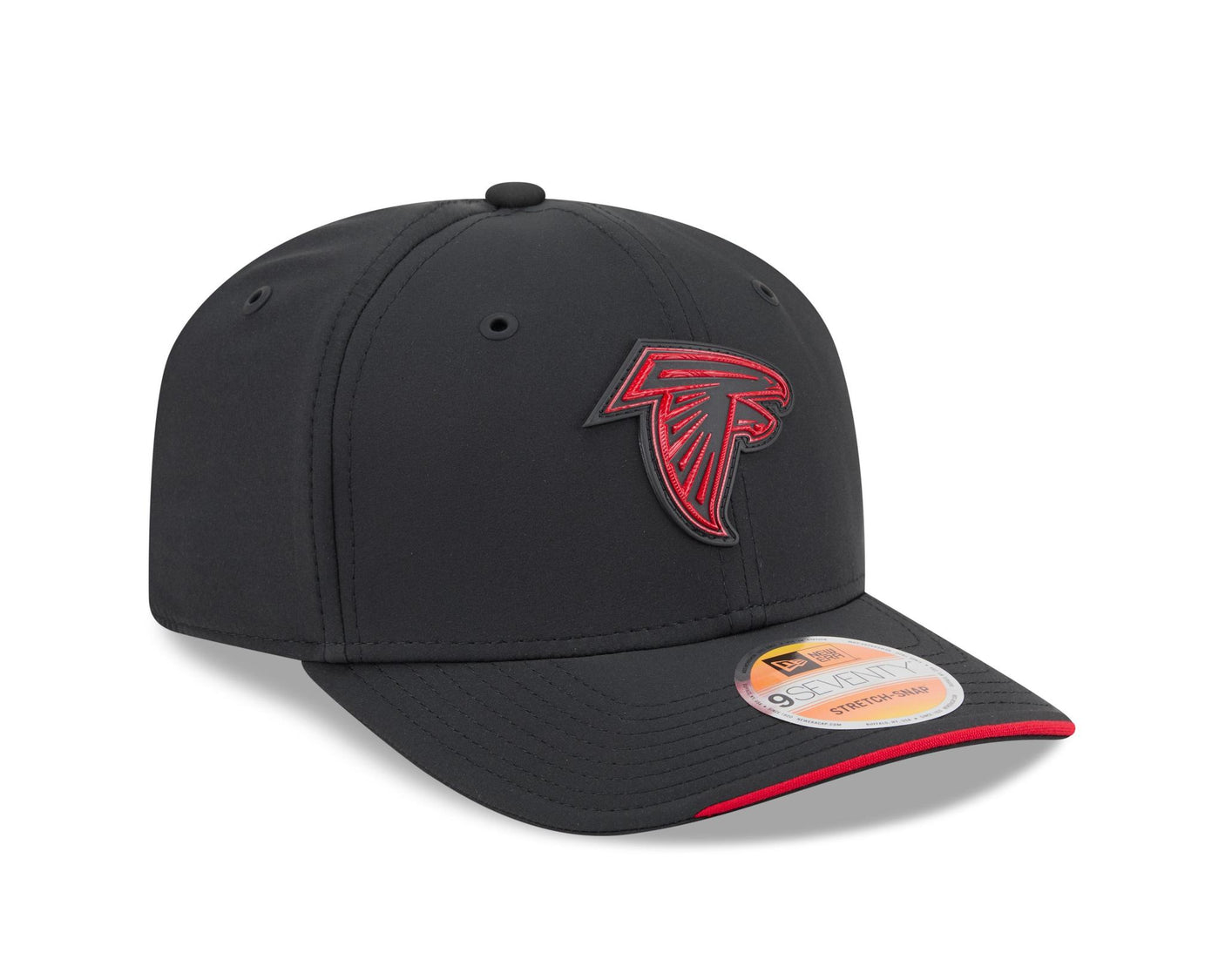 Falcons 2026 New Era Men's 9SEVENTY Stretch Snap Sideline Hat