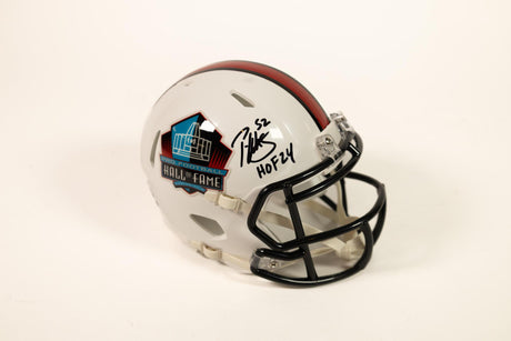 Patrick Willis Autographed Hall of Fame White Mini Helmet