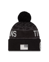 Titans 2026 New Era Men's Salute to Service Knit Pro Football Hall of Fame