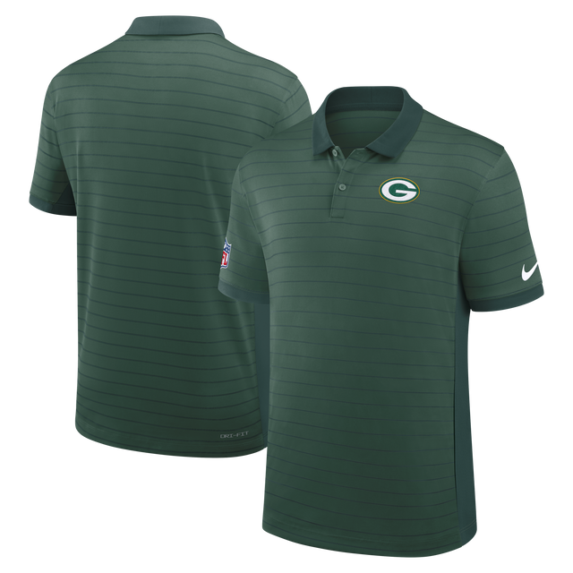 Packers 2026 Nike Men's Dri-Fit Striped Polo