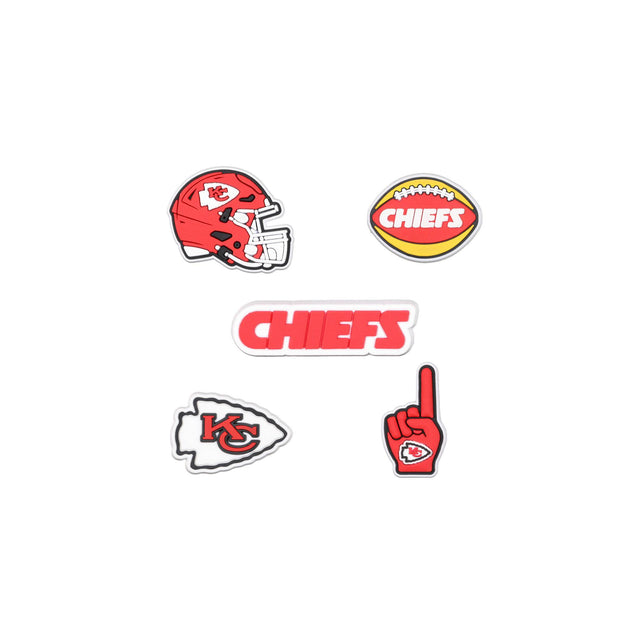 Chiefs 2025 5-Pack Team Clog Charms