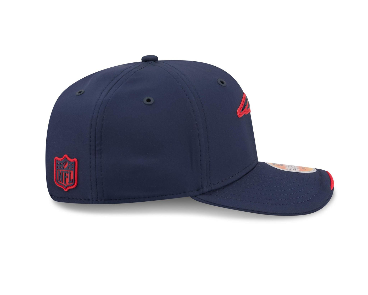 Patriots 2026 New Era Men's 9SEVENTY Stretch Snap Sideline Hat