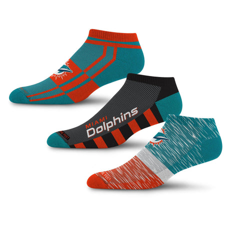 Dolphins Stripe Stack Socks