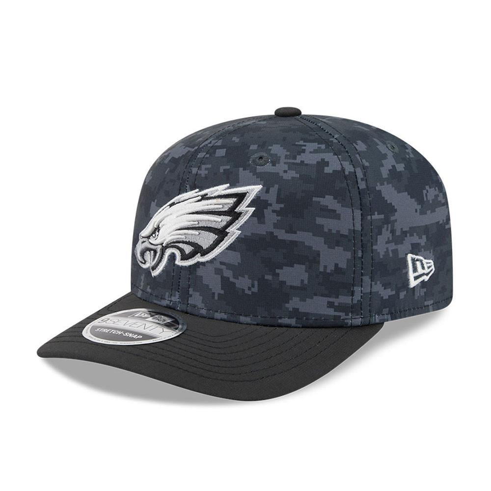 Eagles 2026 New Era Men's 9SEVENTY Salute to Service Hat Pro Football Hall of Fame