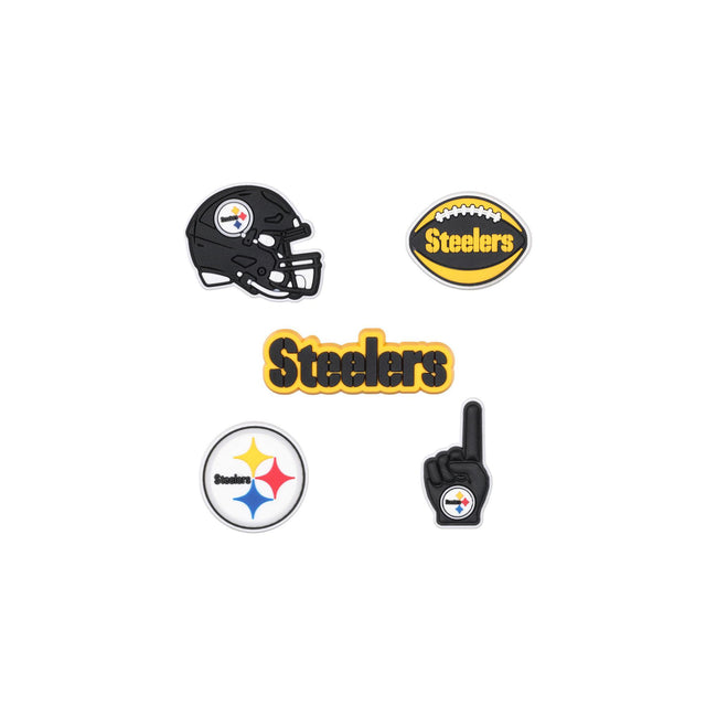 Steelers 2025 5-Pack Team Clog Charms