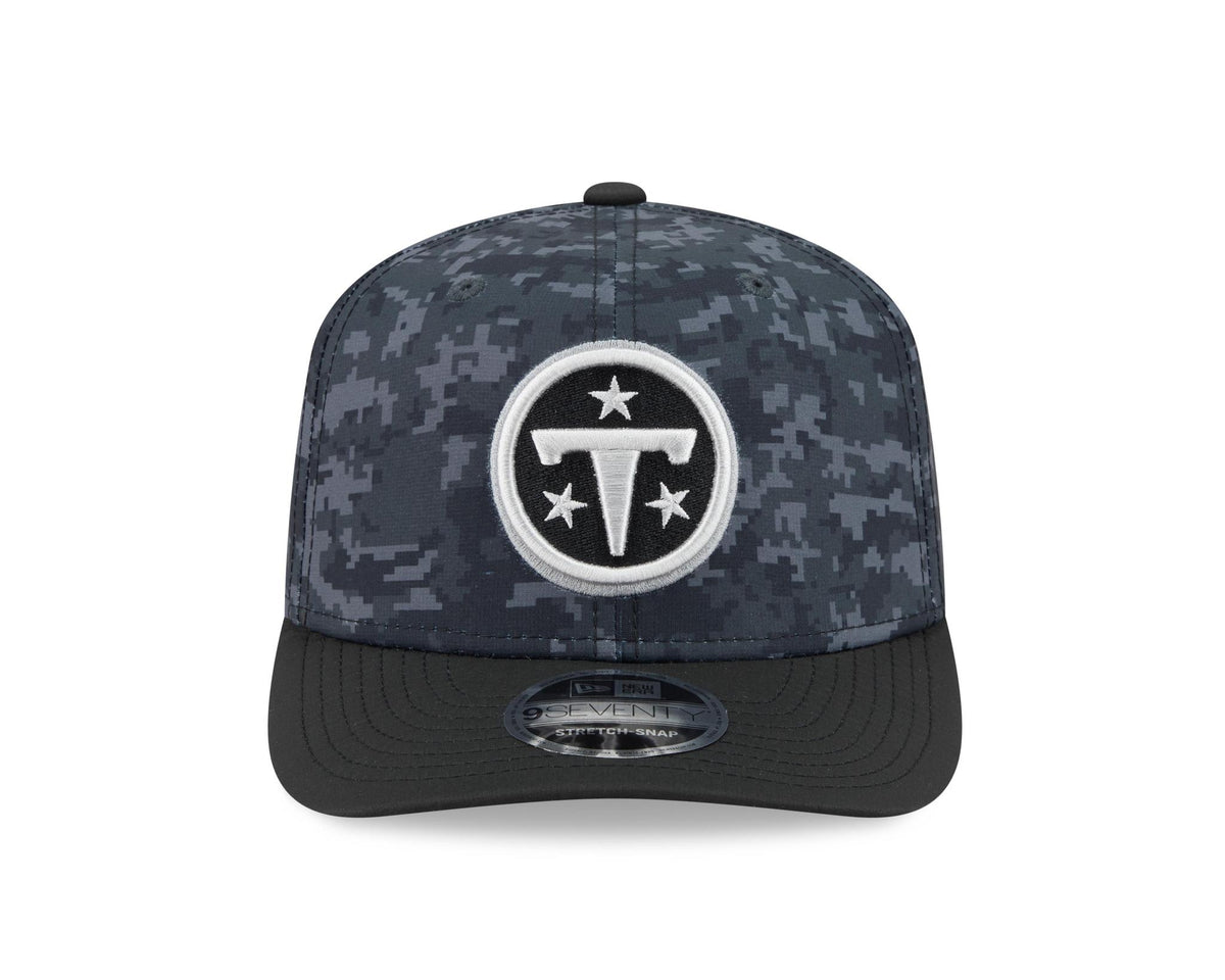 Titans 2026 New Era Men's 9SEVENTY Salute to Service Hat Pro Football Hall of Fame