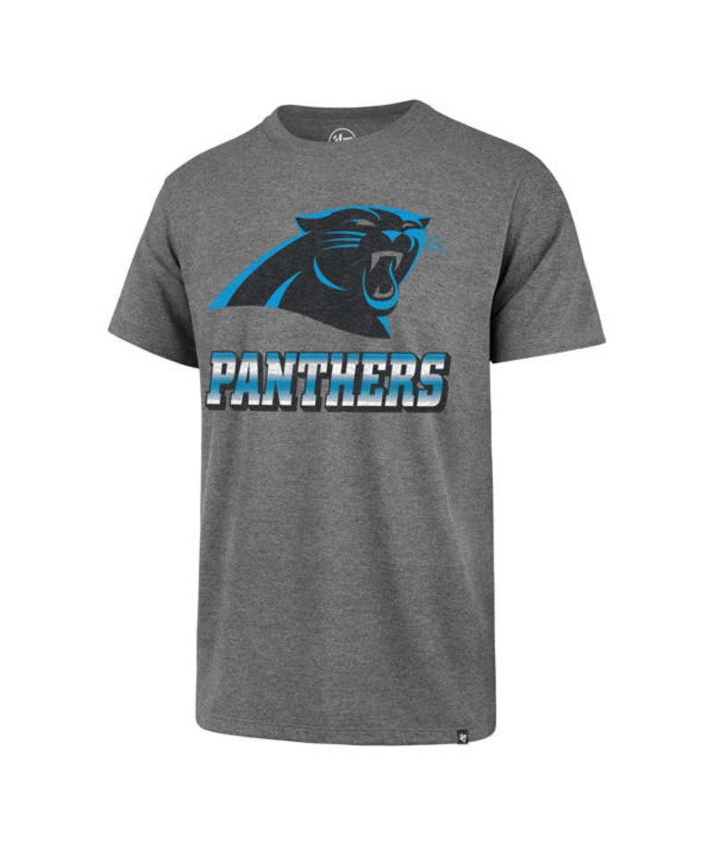 Panthers 2026 '47 Brand Men's Slate Grey Franklin T-Shirt