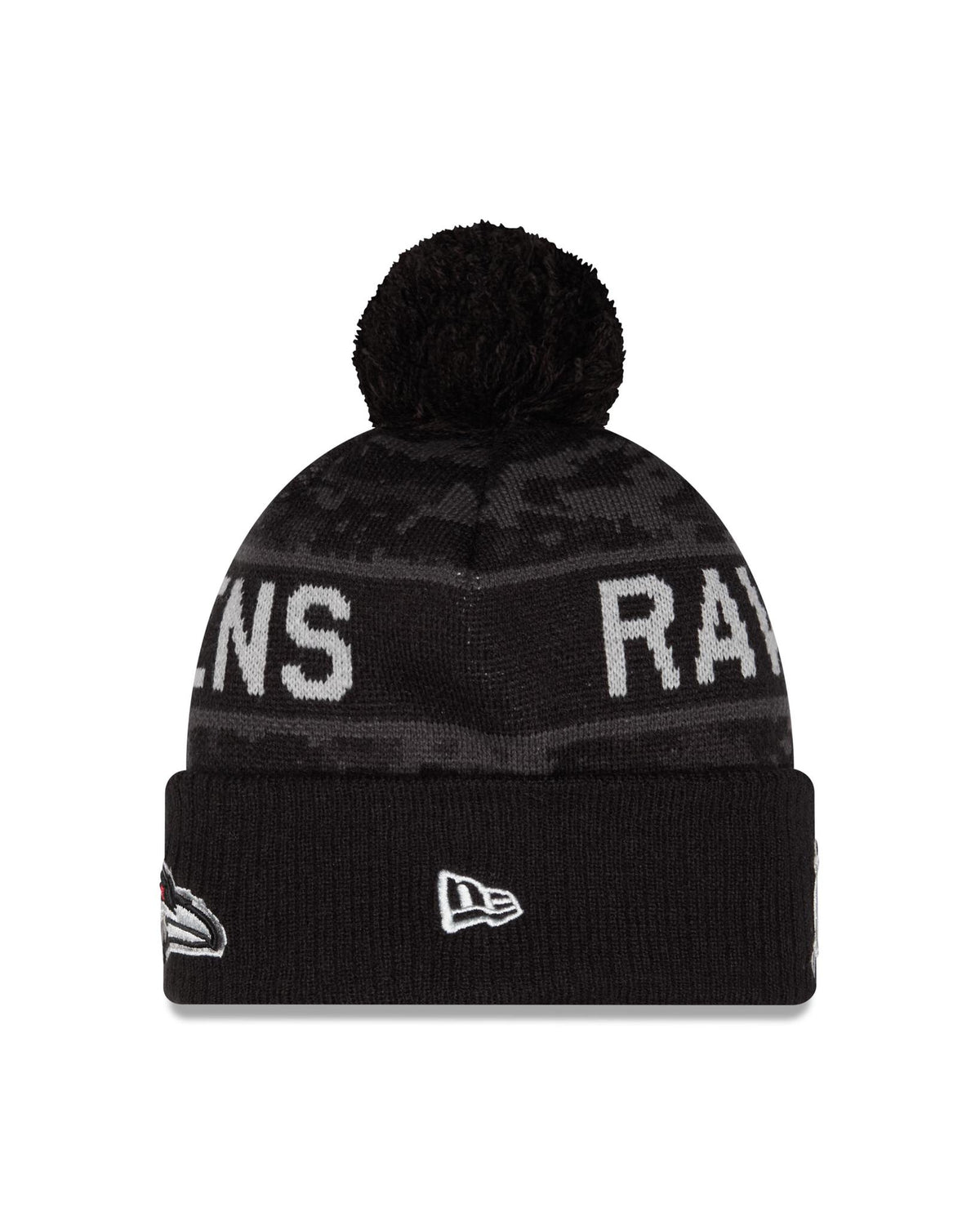 Ravens 2026 New Era Men's Salute to Service Knit Pro Football Hall of Fame
