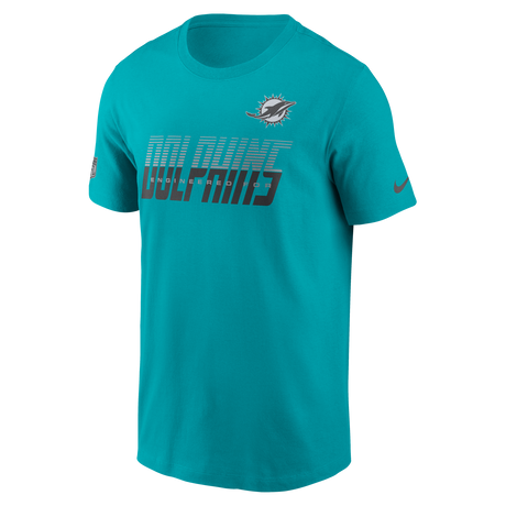 Dolphins 2026 Nike Men's Dri-Fit Team Issue Crew T-Shirt