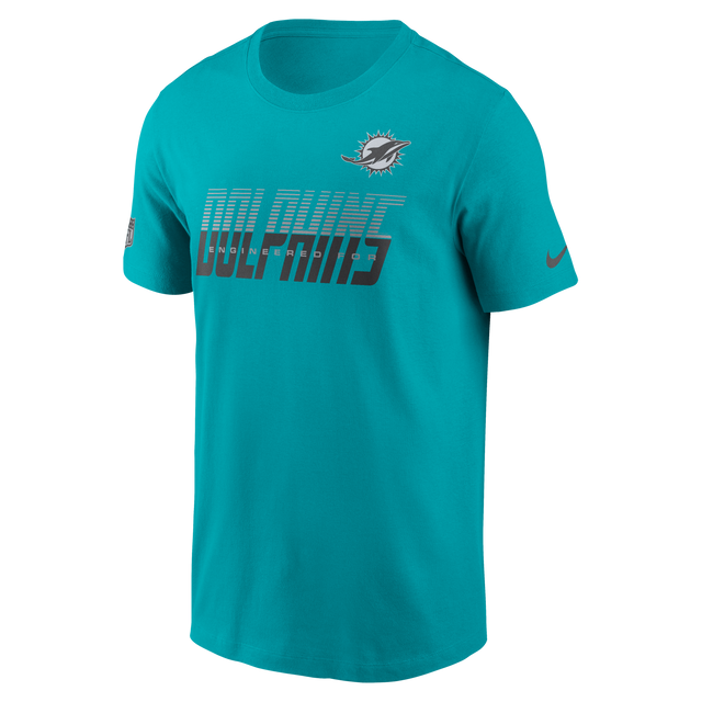 Dolphins 2026 Nike Men's Dri-Fit Team Issue Crew T-Shirt