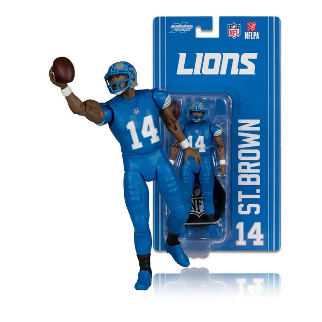 Lions Amon-Ra St. Brown 6" Articulated Figure Pro Football Hall of Fame