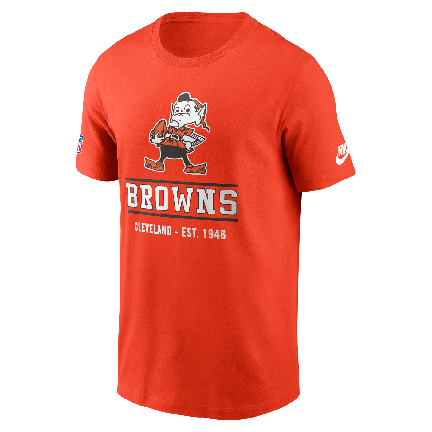 Browns 2026 Nike Men's Alternate Dri-Fit Crew T-Shirt
