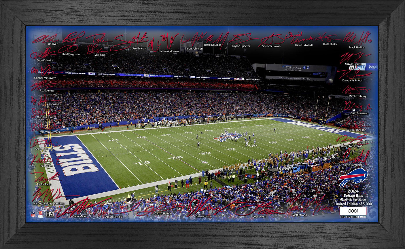 Buffalo Bills 2024 NFL Signature Gridiron