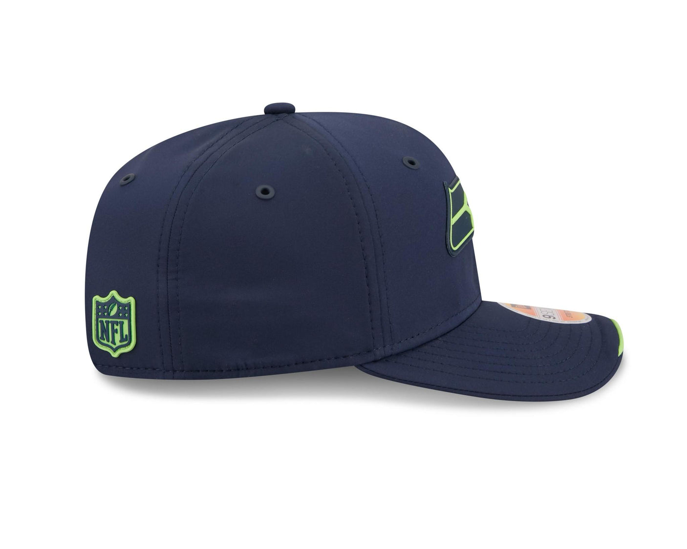 Seahawks 2026 New Era Men's 9SEVENTY Stretch Snap Sideline Hat