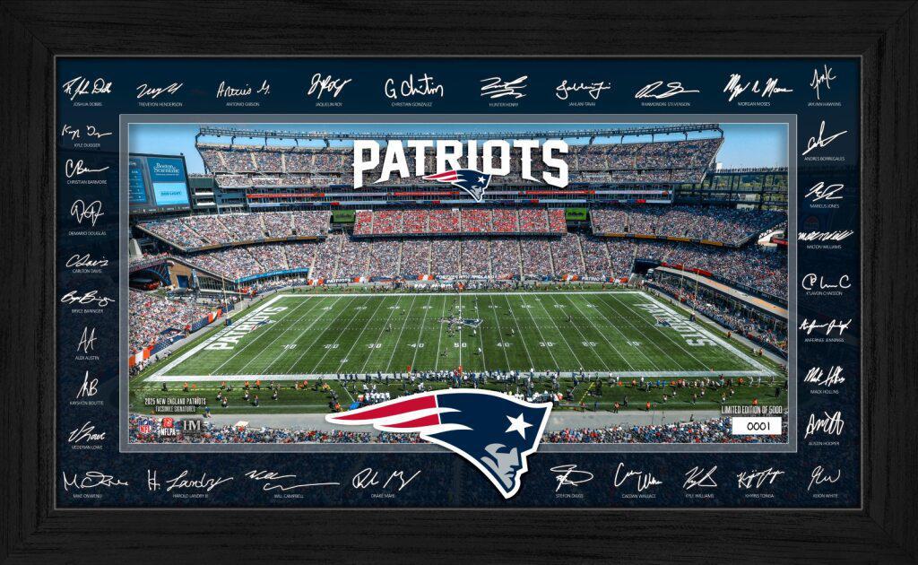 Patriots 2025 NFL Signature Gridiron