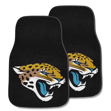 Jaguars 2-Piece Carpet Car Mat Set
