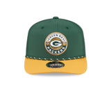 Packers 2026 New Era Men's 9SEVENTY Stretch Snap Two-Tone Hat Pro Football Hall of Fame