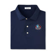 Hall of Fame Men's Peter Millar Navy Solid Performance Jersey Polo