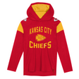 Chiefs Kids NFL The Champ is Here Long Sleeve Hooded T-Shirt