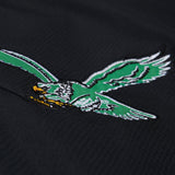 Eagles 2025 Mitchell & Ness Men's NFL Tie Breaker Anorak Vintage Logo Lightweight Windbreaker