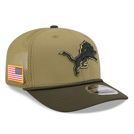 Lions 2025 New Era Men's 9SEVENTY Salute to Service Hat