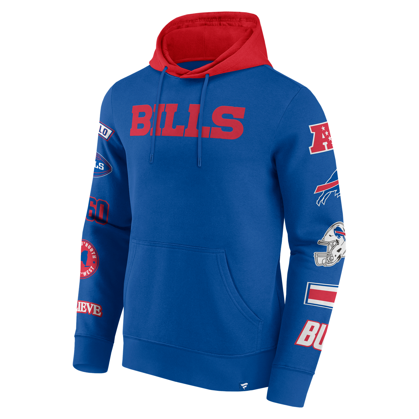 Bills 2024 Fanatics Men's Patched Out Sweatshirt