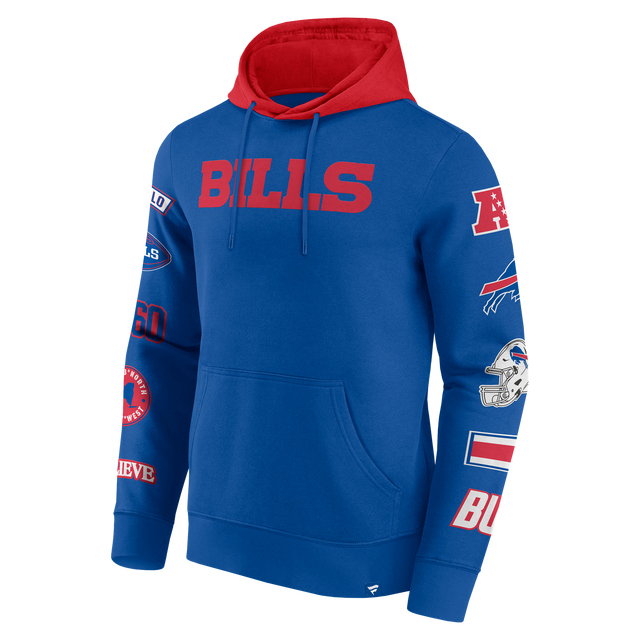 Bills 2024 Fanatics Men's Patched Out Sweatshirt