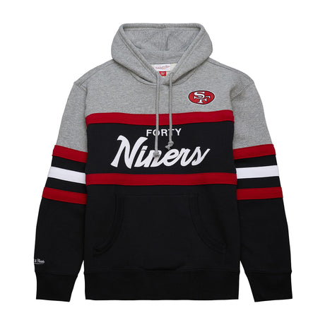 49ers Mitchell & Ness Men's NFL Head Coach Sweatshirt