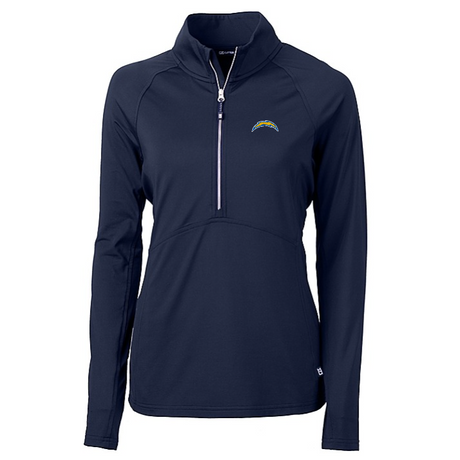 Chargers Women's Adapt Eco Knit Half Zip Pullover