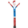 Panthers Team Pride Inflatable Crazy Christmas Santa Sports Fan