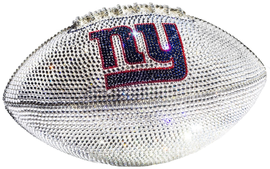 Giants Swarovski Crystal Full Size Football