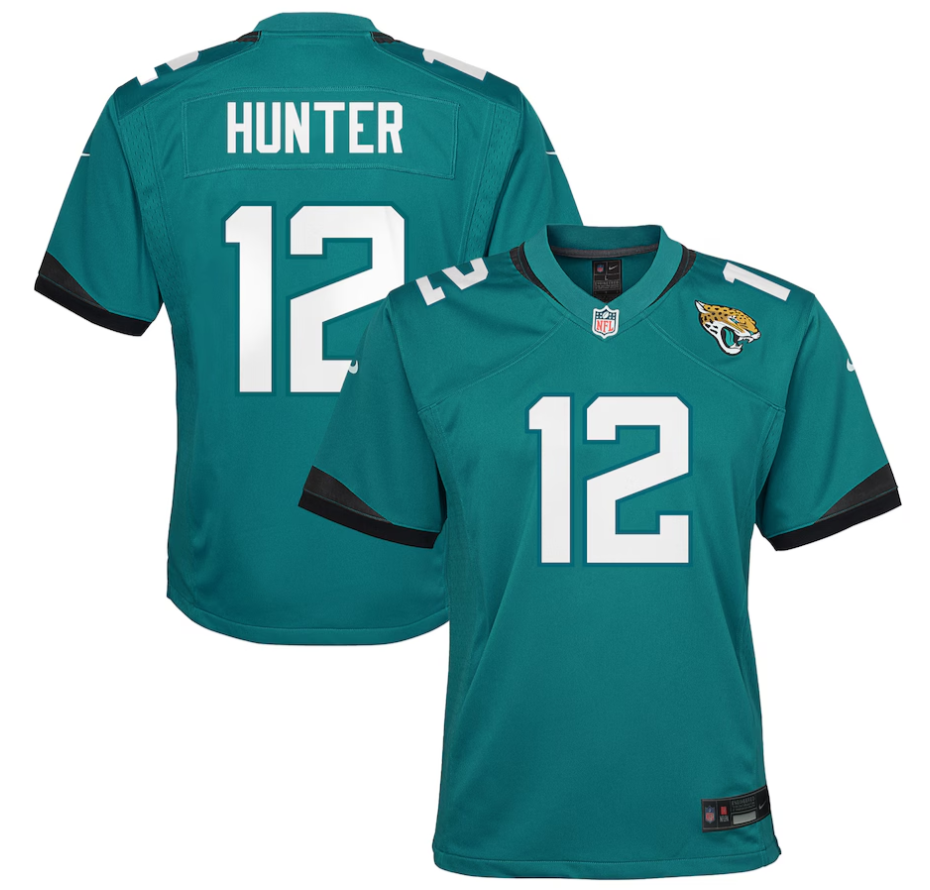 Jaguars Travis Hunter Youth Nike Game Jersey – Pro Football Hall