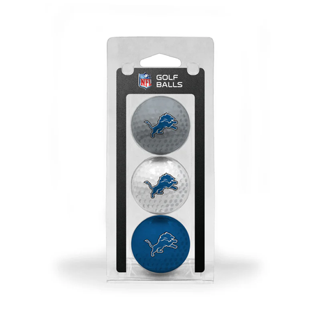 Lions 3 Pack of Golf Balls