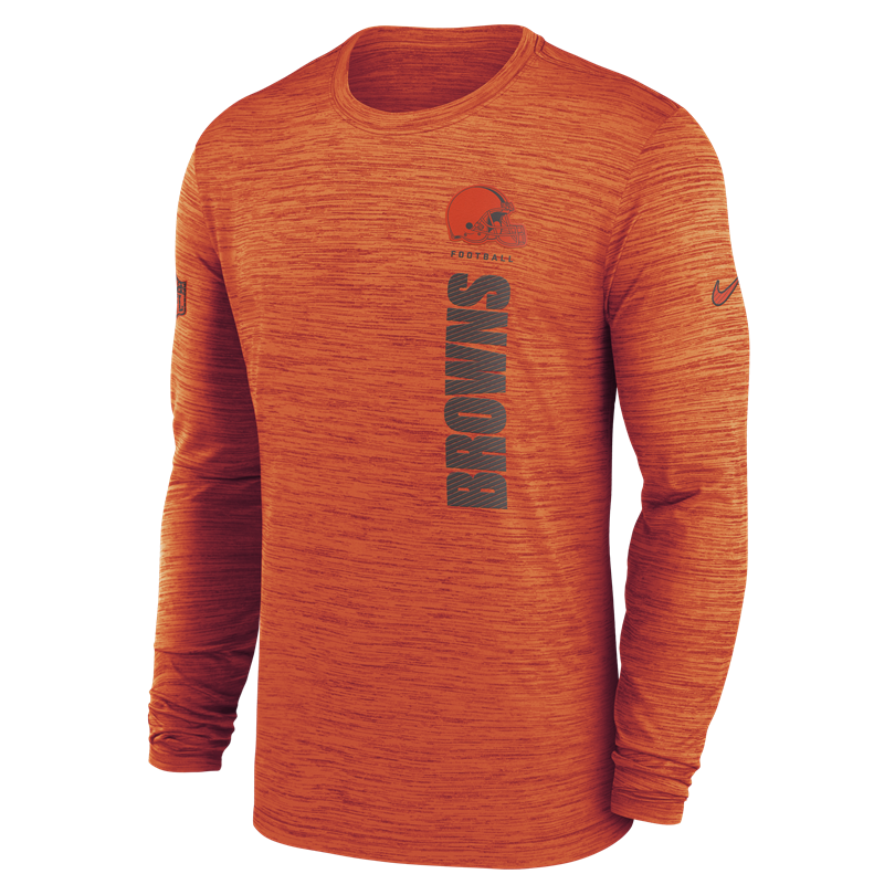 Browns Men's Nike Velocity Long Sleeve T-Shirt