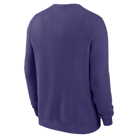 Ravens 2026 Nike Men's Club Fleece Pullover Crewneck Pro Football Hall of Fame