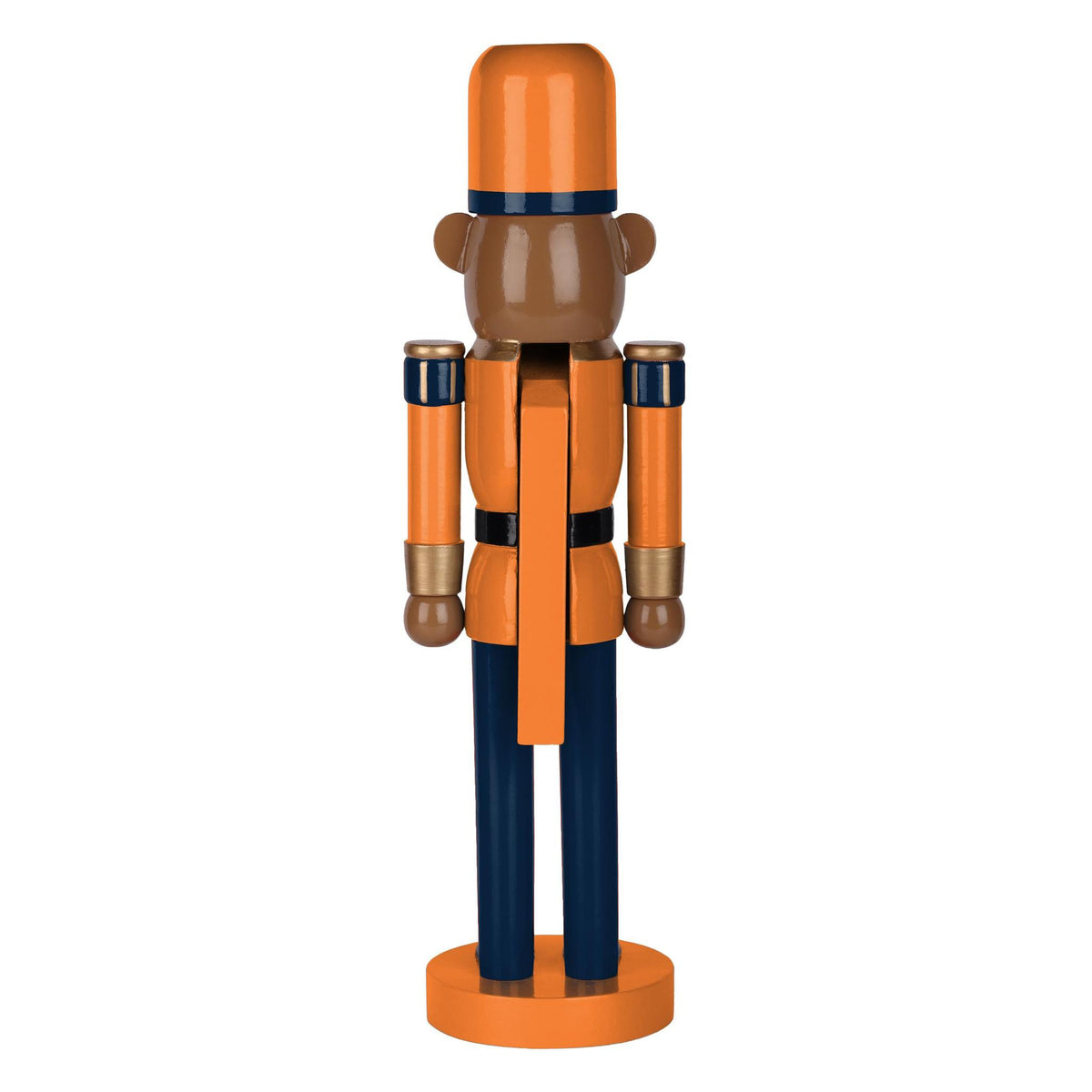 Broncos 14 Inch Bear Nutcracker Pro Football Hall of Fame