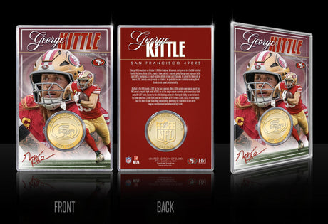 49ers George Kittle Bronze Coin Card