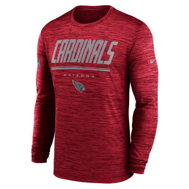 Cardinals 2026 Men's Nike Velocity Crew Long Sleeve T-Shirt
