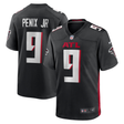 Falcons Michael Penix Jr. Men's Black Nike Game Jersey